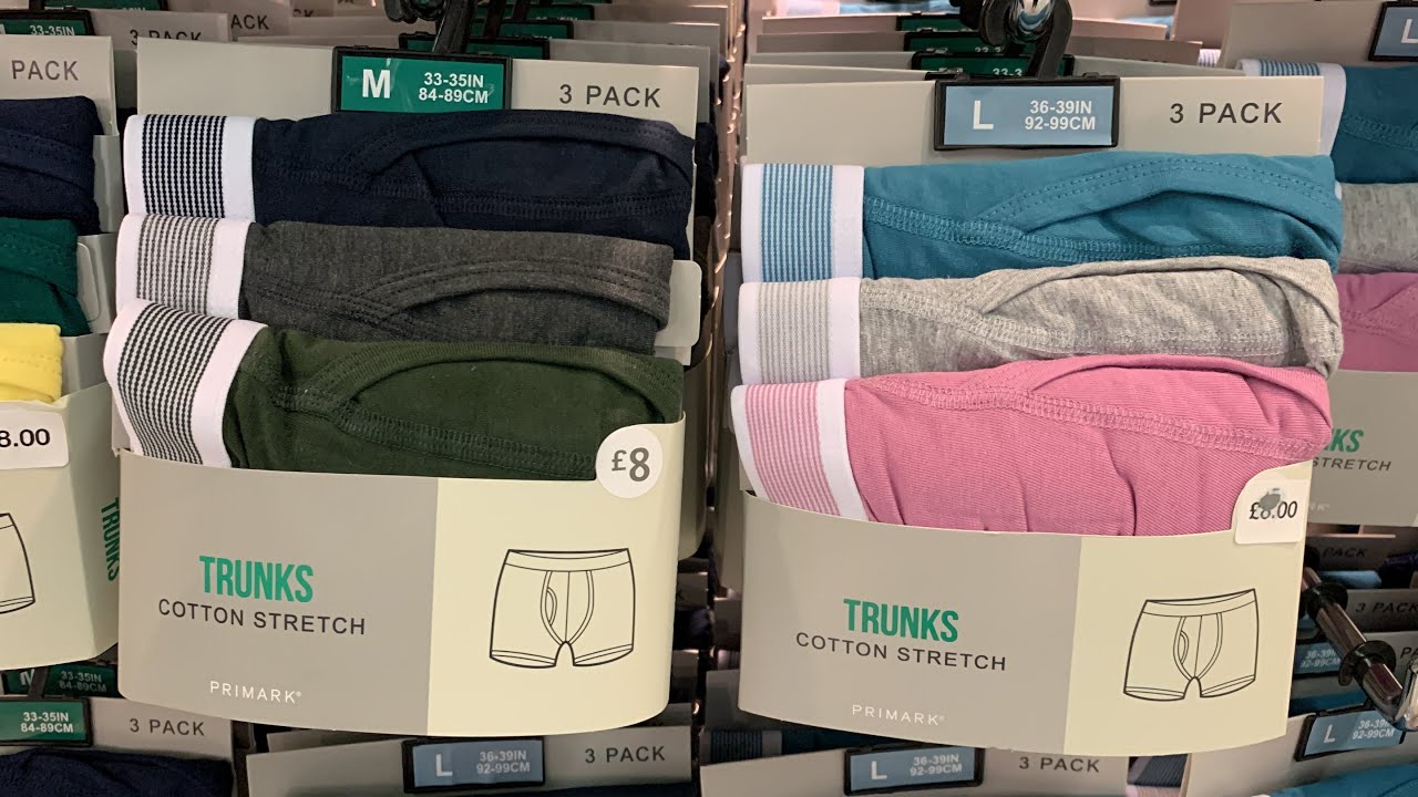 Primark Men's Briefs Underwear - What's New - July 2022 - YouTube