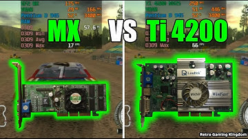 GeForce2 MX vs GeForce4 Ti 4200 Test In 7 Games (Capture Card)