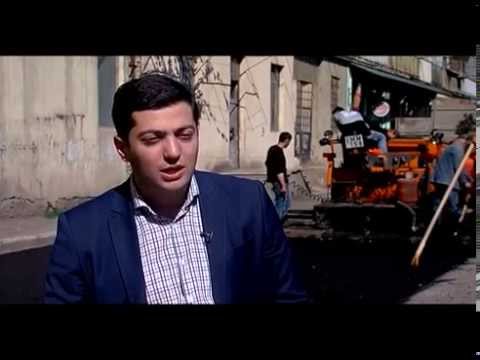 ნაძალადევის რაიონში საგზაო ინფრასტრუქტურის მოწესრიგება გრძელდება