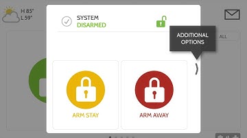 How to Arm and Disarm the Qolsys IQ Panel 2+& Alarm.com