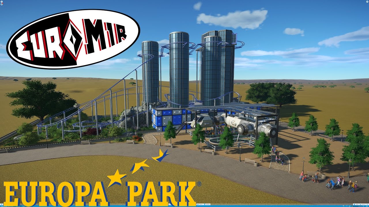 Planet Coaster: Euro-Mir Recreation (POV) - Europa Park - YouTube