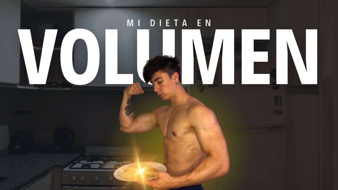 MI DIETA DE VOLUMEN | + ENTRENAMIENTO DE PECHO - YouTube