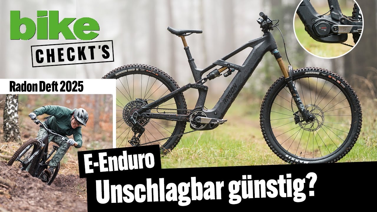 Radon Deft 2025: Der Preis ist heiß! E-Enduro mit neuem Motor und mehr Reichweite.