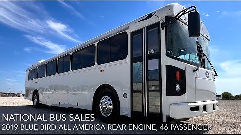 2019 Blue Bird All American Rear Engine, 46 Passenger - National Bus Sales