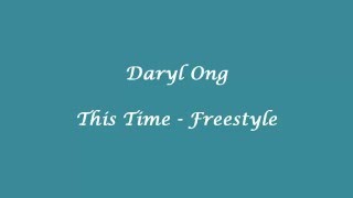 This Time - Daryl Ong Karaoke Lyrics
