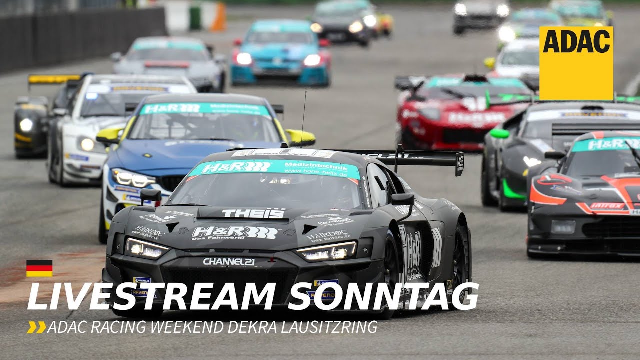 ADAC Racing Weekend 2023 - Lausitzring - Livestream Sonntag ADAC Motorsports