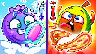 Hot vs Cold On The Beach ❄ Baby Play Together + More Top Kid Songs by Pit & Penny Tales