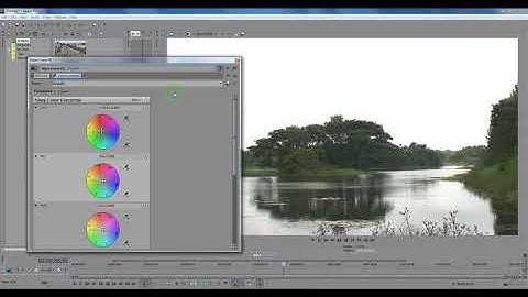 COLOUR CORRECTION IN SONY VEGAS PRO (SESSION 11)