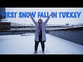 First Snowfall in Istanbul 🇹🇷 | Winter Season in Turkey | One Day with Me