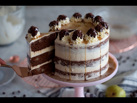 How to Make Chocolate Pear Cake