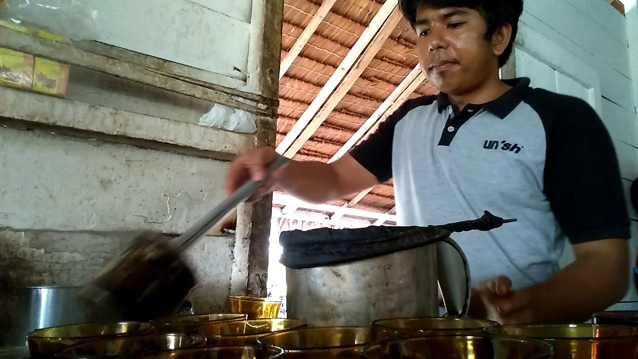 Cara membuat kopi terbalik/khop,khas meulaboh 