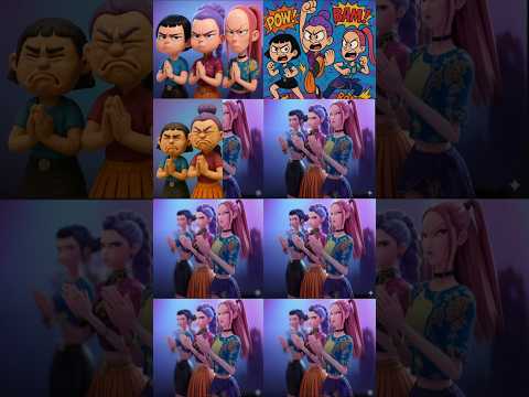 هنتريكس على طريقة القصص المصورة 