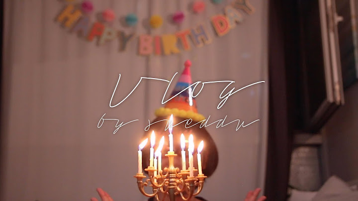 ENG/친구들과 생일파티. 1박2일 강릉 여행