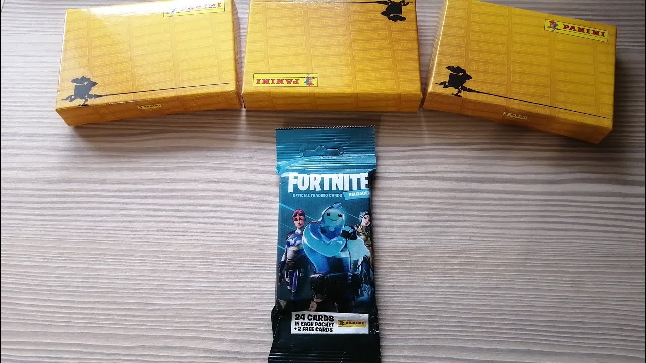 Распаковка бустера! 26 КАРТ ВНУТРИ 🙀 Супер-крутые карточки по игре Fortnite! Красивое разнообразие!