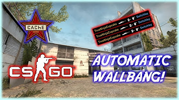 CS:GO AUTOMATIC WALLBANG GLITCH! (Tested on Cache) // Counter-Strike: Global Offensive