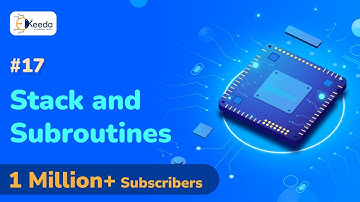 Stack & Subroutines -Instruction Set and Execution in 8085 - Microprocessor