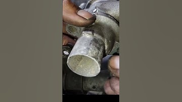 install the engine coolant temperature regulator‼️ #reelsvideo #automotive #engineering
