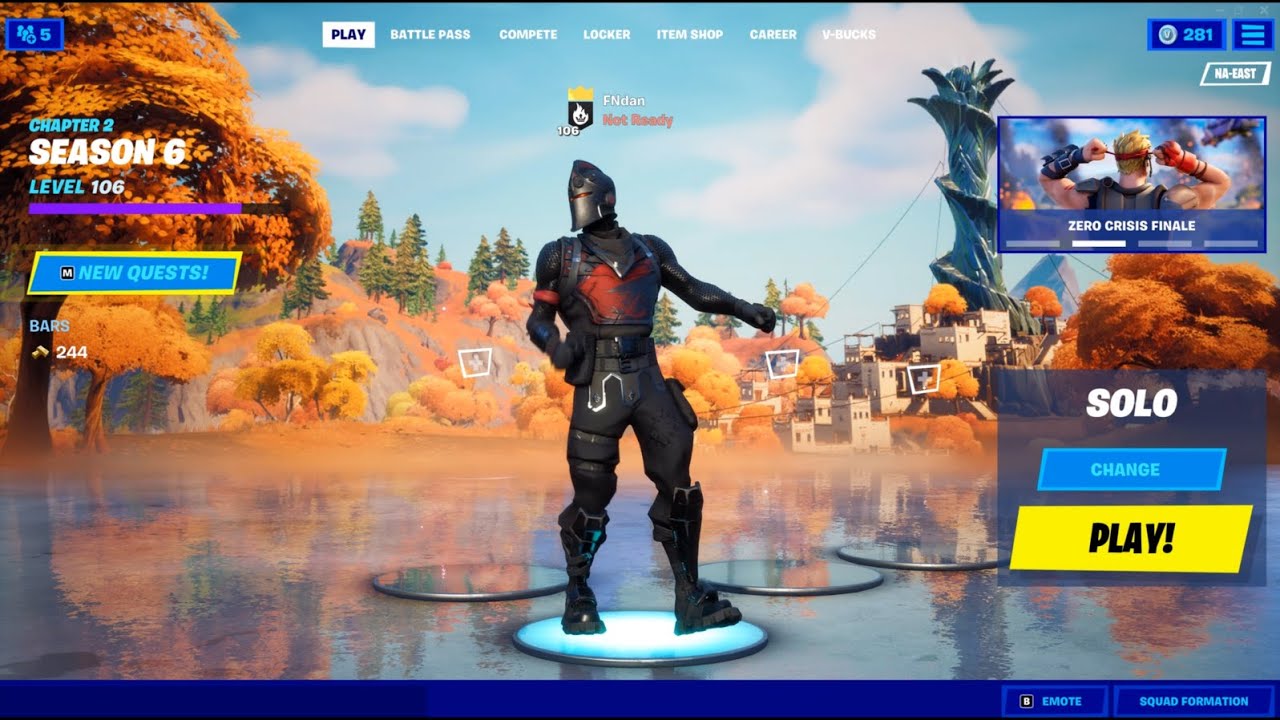 Fortnite lobby dance for tiktok!