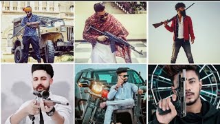 Boys Photography Poses With Gun Unique Idea Vivek Soni