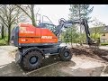 Atlas 160W mobiele graafmachine voor PH De Regt & Zn. BV