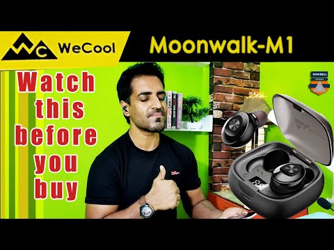 WeCool Moonwalk- M1 earbuds Unbox and full review | watch this before you buy
