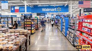 Inside the Largest Walmart in Texas, USA 🇺🇸 | 4K Tour Guide