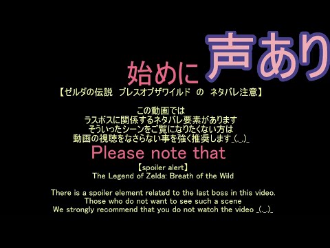 【ボイスピ実況】ラスボスのＨＰがいくつなのか確認してみた【ドリカラ】【ブレワイ,ゼルダの伝説ブレスオブザワイルド,BotW,ゼル伝】