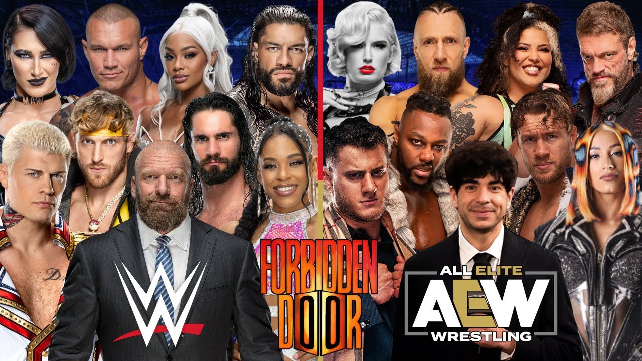 WWE VS AEW - Forbidden Door Dream Matches