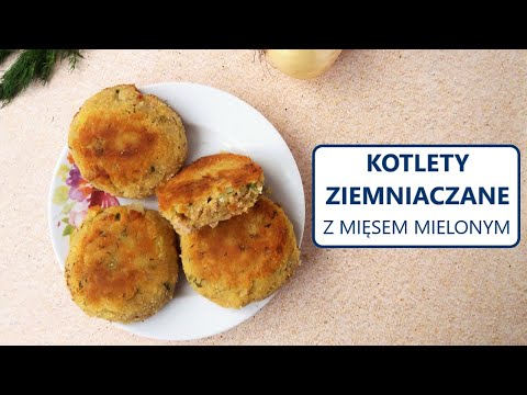 Wideo: Kotlety Ziemniaczane Z Mieloną Wołowiną