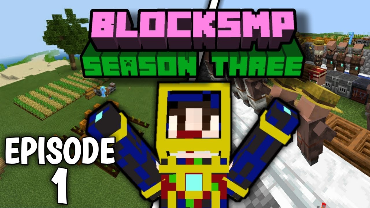 BlockSMP Season 3 Episode 1 - GETTING STARTED - YouTube