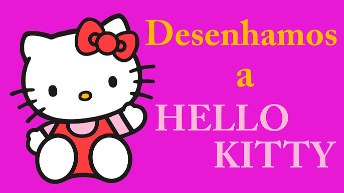 Hello Kitty como desenhar seus personagens passo a passo 