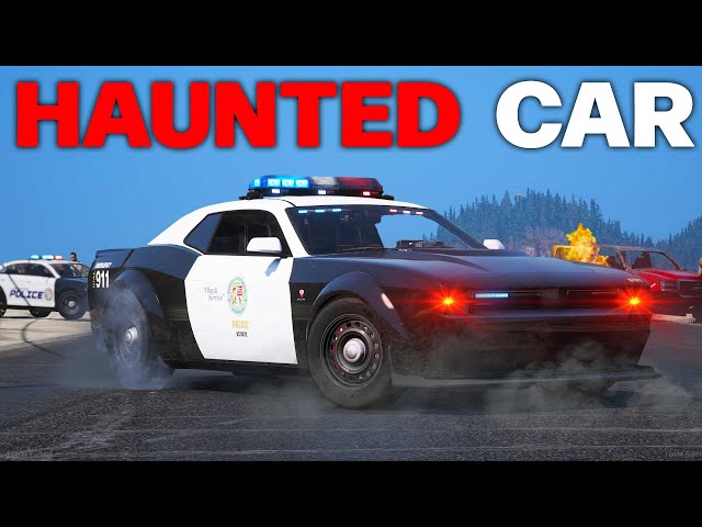 HAUNTING PLAYERS AS A POLICE CAR! | GTA 5 RP class=