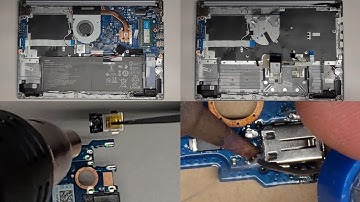 Acer Aspire A515-44 Series N18Q13 Disassembly RAM SSD Hard Drive Battery DC Jack Charge Port Repair