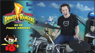GO GO POWER RANGERS ON DRUMS!!! chords