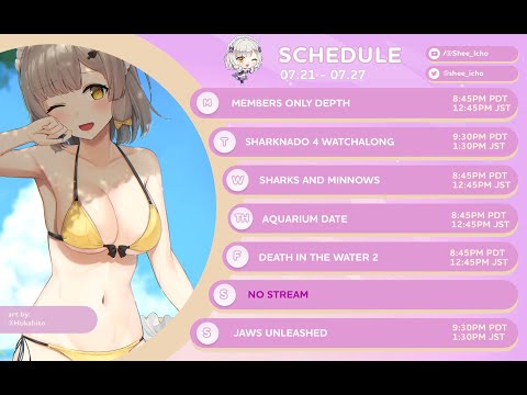 【 WEEKLY SCHEDULE 】 Thumbnail Image
