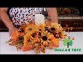 How To Make A Fall Centerpiece With Dollar Tree Items 2019  ( On A Budget )