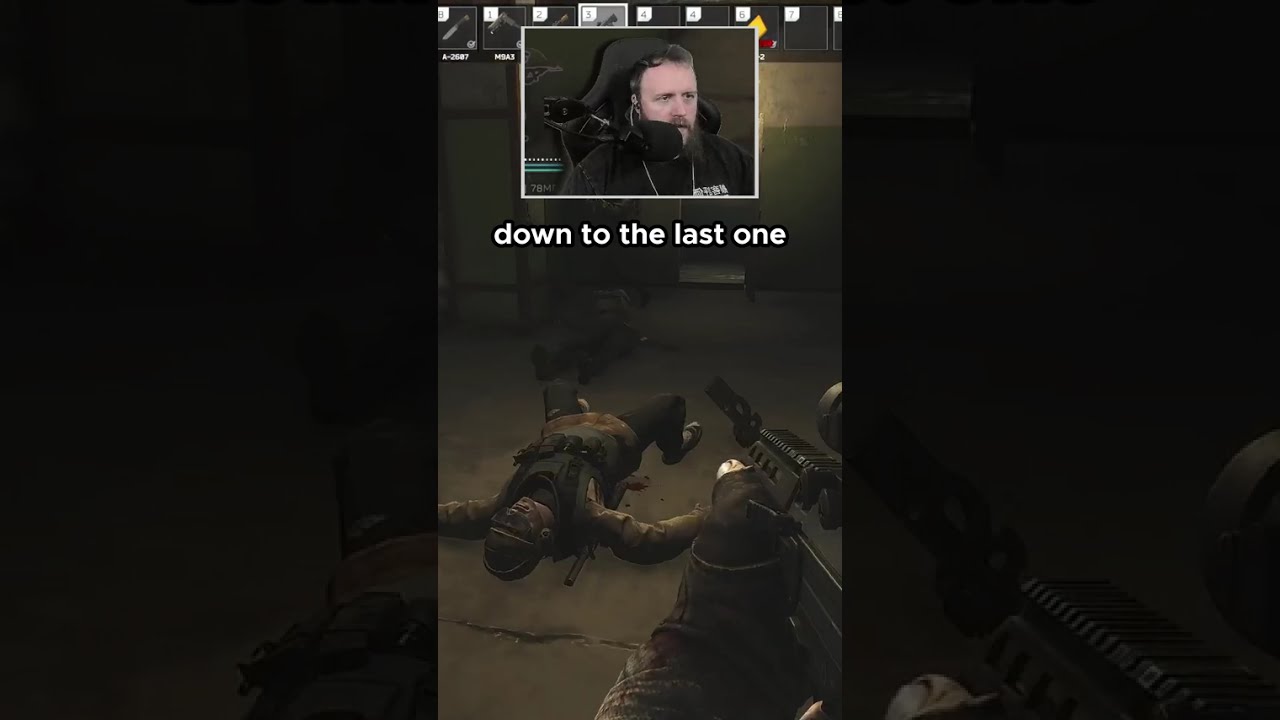 Down to the last bullet! #escapefromtarkov #shorts
