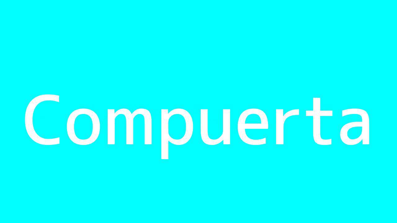 How to say Gate in Spanish YouTube