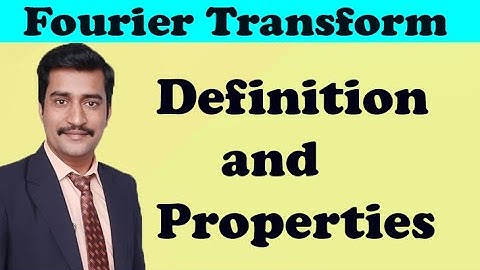 VTU Engineering maths 3 Fourier transform definition & properties you must know