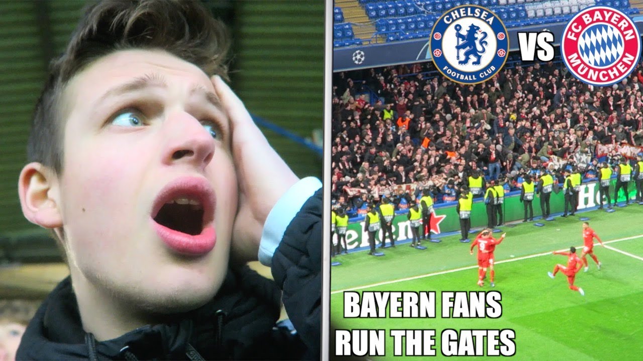 BAYERN MUNICH DESTROY CHELSEA AT STAMFORD BRIDGE *ANGRY FANS*