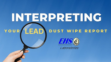 Lead Dust Wipe Reports