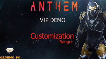 Anthem Ranger customization