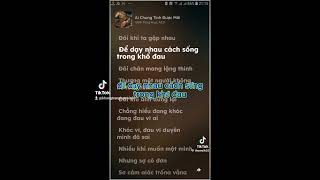 ai chung tinh được mai Đinh Tùng Huy with lyrics Vietnames korake