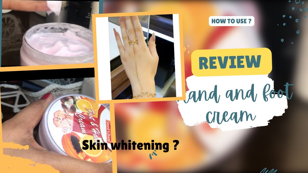 Foot and Hand Cream Saeed Ghani | manicure Pedicure beauty formula | whitening cream? #saeedghani