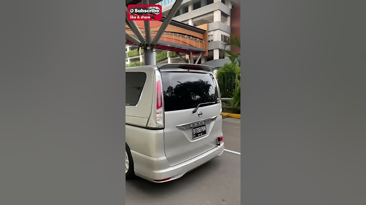 Nissan Serena C26 tetap terlihat muda dan elegan #terbaru2023 #Serena #C26