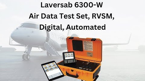 Laversab 6300-W Air Data Test Set, RVSM, Digital, Automated, Wifi - AvionTEq