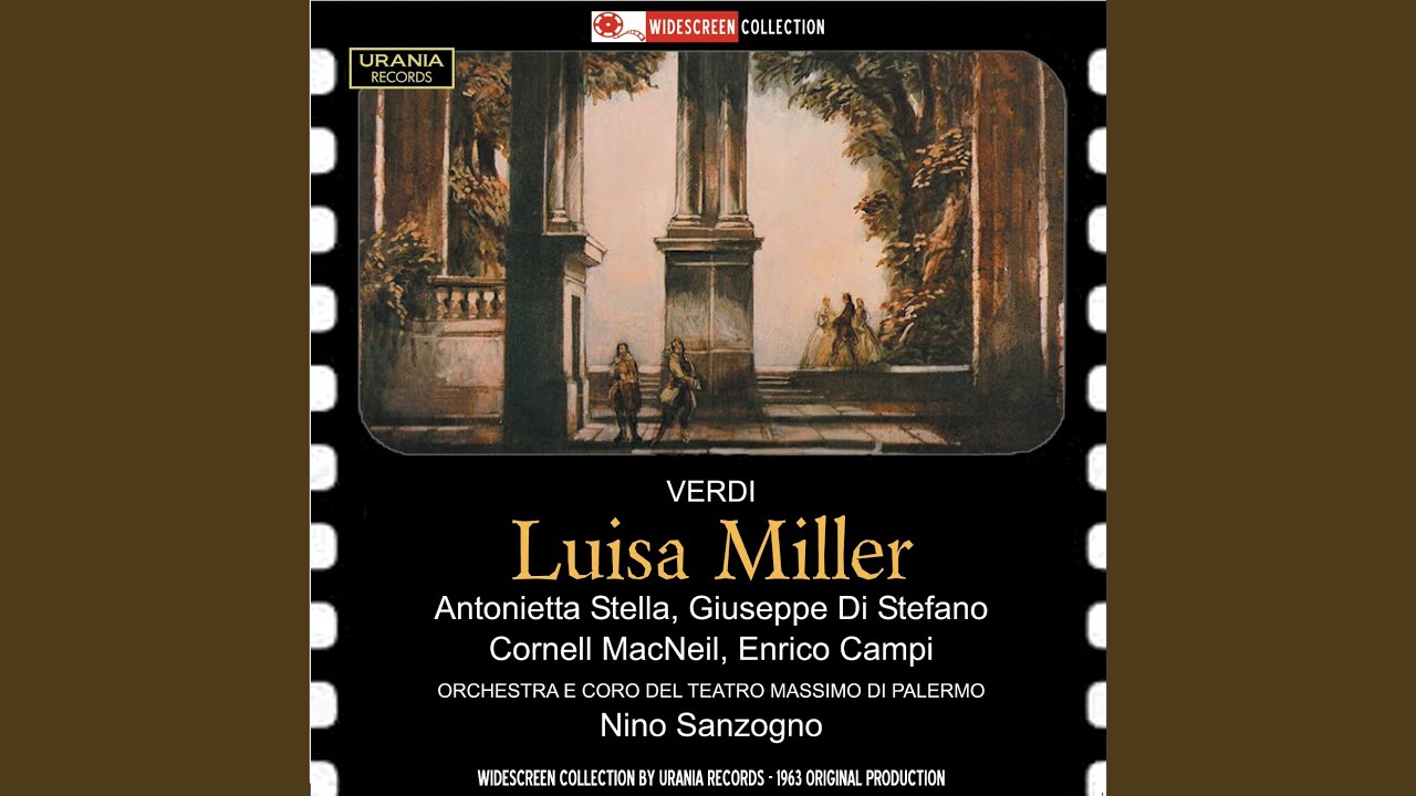 Watch Luisa Miller, Act I: Act I Scene 2: Che mai narrasti! (Walter, Wurm) on YouTube Watch Luisa Miller, Act I: Act I Scene 2: Che mai narrasti! (Walter, Wurm) on YouTube