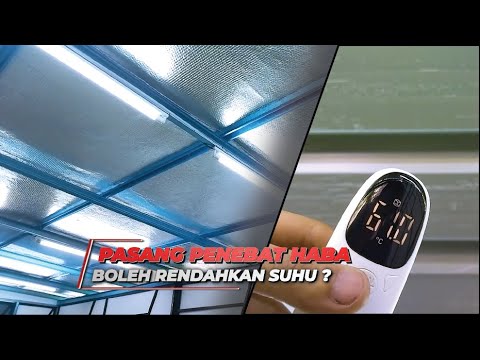 Video: Penebat Sauna: Penebat Sauna Dengan Kerajang Tidak Mudah Terbakar, Bahan Penebat Haba Berpakaian Foil