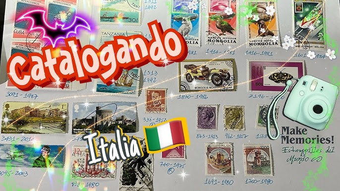 DIY- Postage Stamp Album Book 