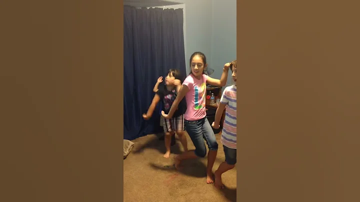 The grand kids dancing to Madness